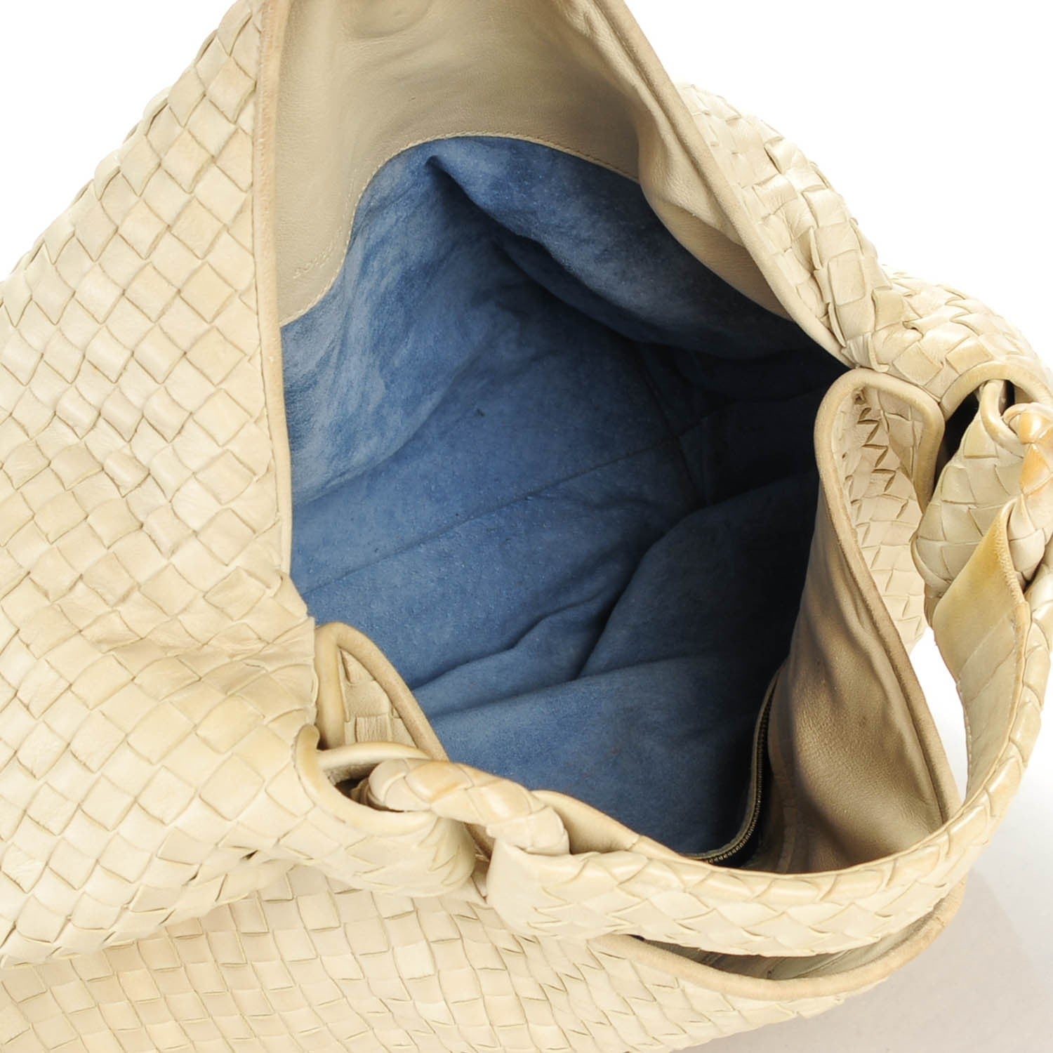 Bottega Veneta Nappa Intrecciato Sloane Hobo Cream 5 of 9