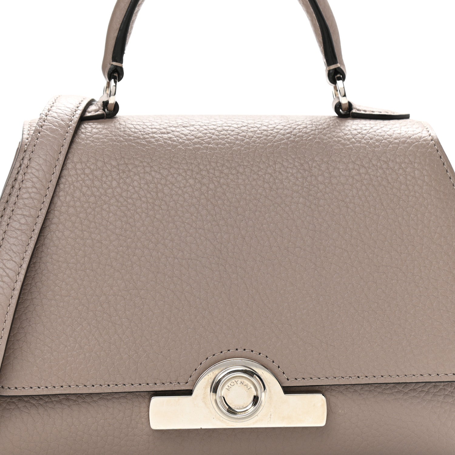 Moynat Taurillon Blush Rejane BB Tourterelle 7 of 9
