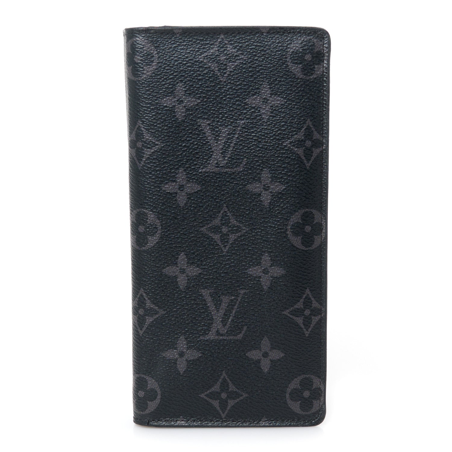 Louis Vuitton Monogram Eclipse Brazza Wallet 1 of 9