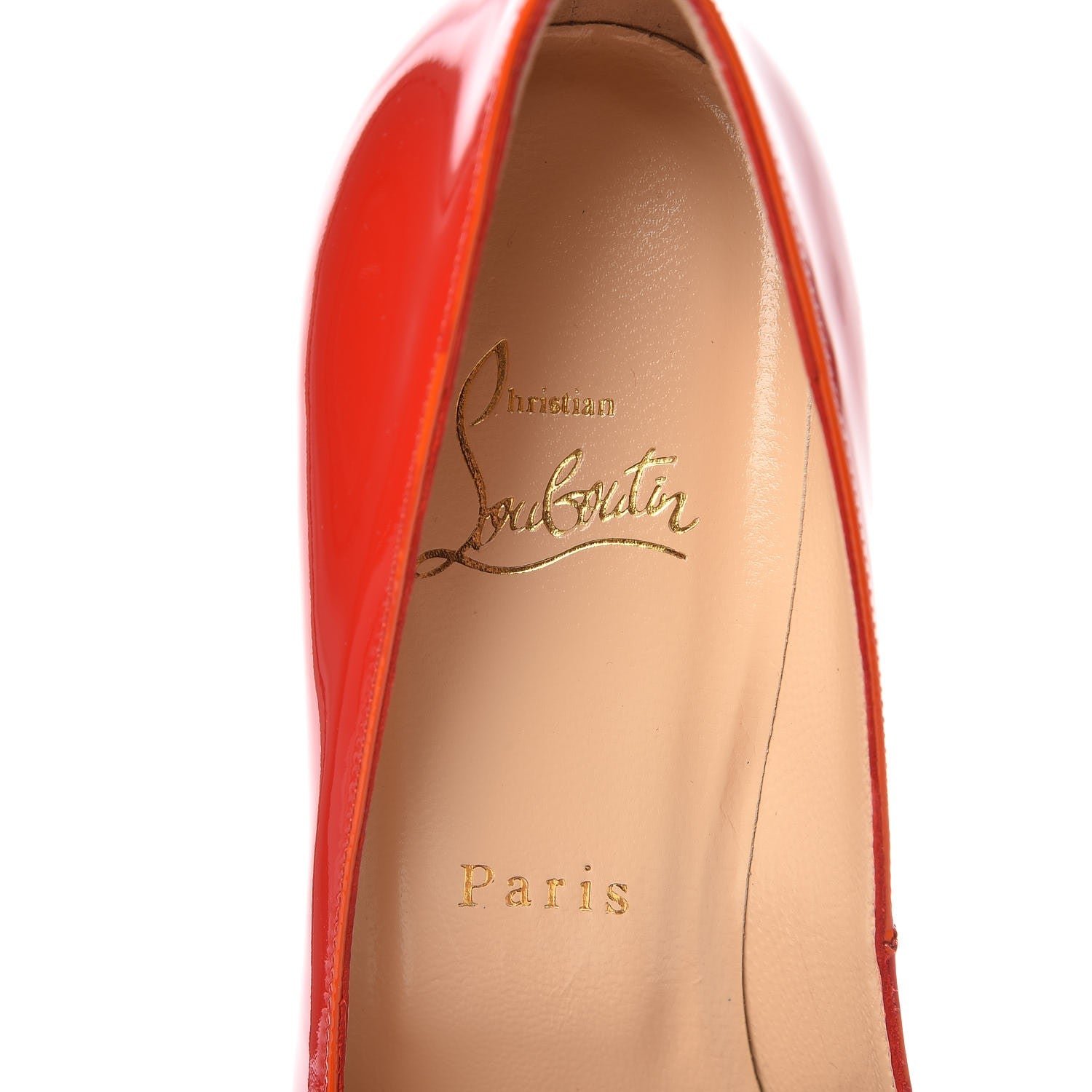 Christian Louboutin Patent Palais Royal 140 Pumps 38 Corazon 7 of 10