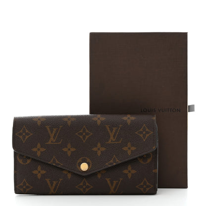 Louis Vuitton Monogram Sarah Wallet NM Rose Ballerine 7 of 7