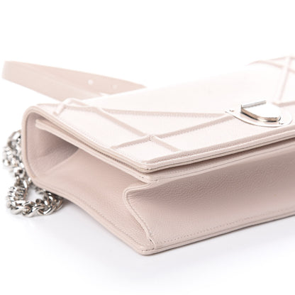 Christian Dior Grained Calfskin Cannage Medium Diorama Flap Bag Rose Poudre 6 of 9