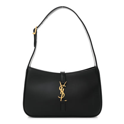 Saint Laurent Smooth Calfskin Le 5 A 7 Hobo Black 1 of 10
