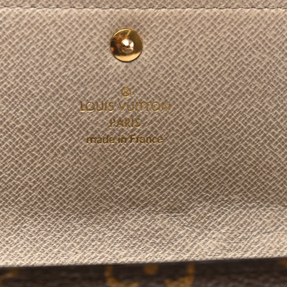 Louis Vuitton Monogram Dentelle Sarah Wallet Silver 7 of 16