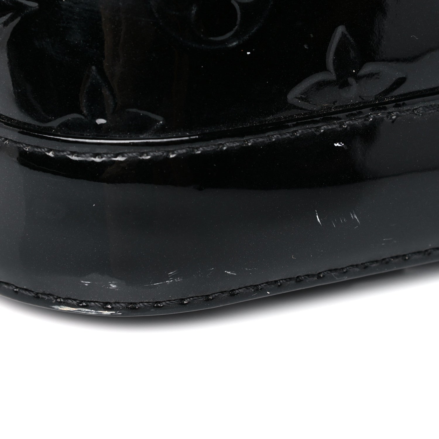 Louis Vuitton Vernis Alma PM Noir Magnetique 16 of 18