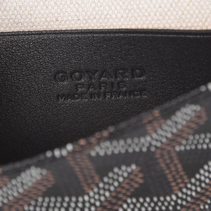 Goyard Goyardine Plumet Wallet Clutch Black 6 of 7