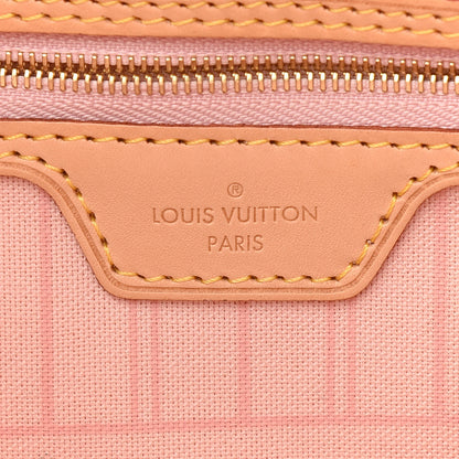 Louis Vuitton Damier Azur Neo Neverfull GM Rose Ballerine 8 of 10