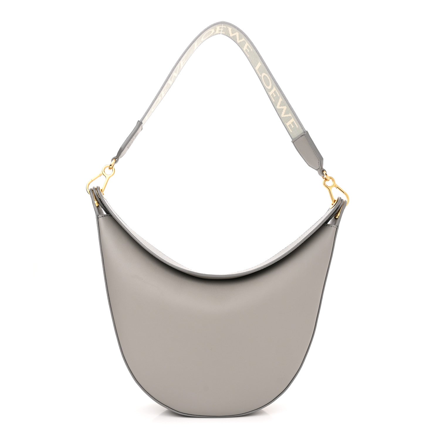 Loewe Satin Calfskin Jacquard Luna Bag Pearl Grey 1 of 10