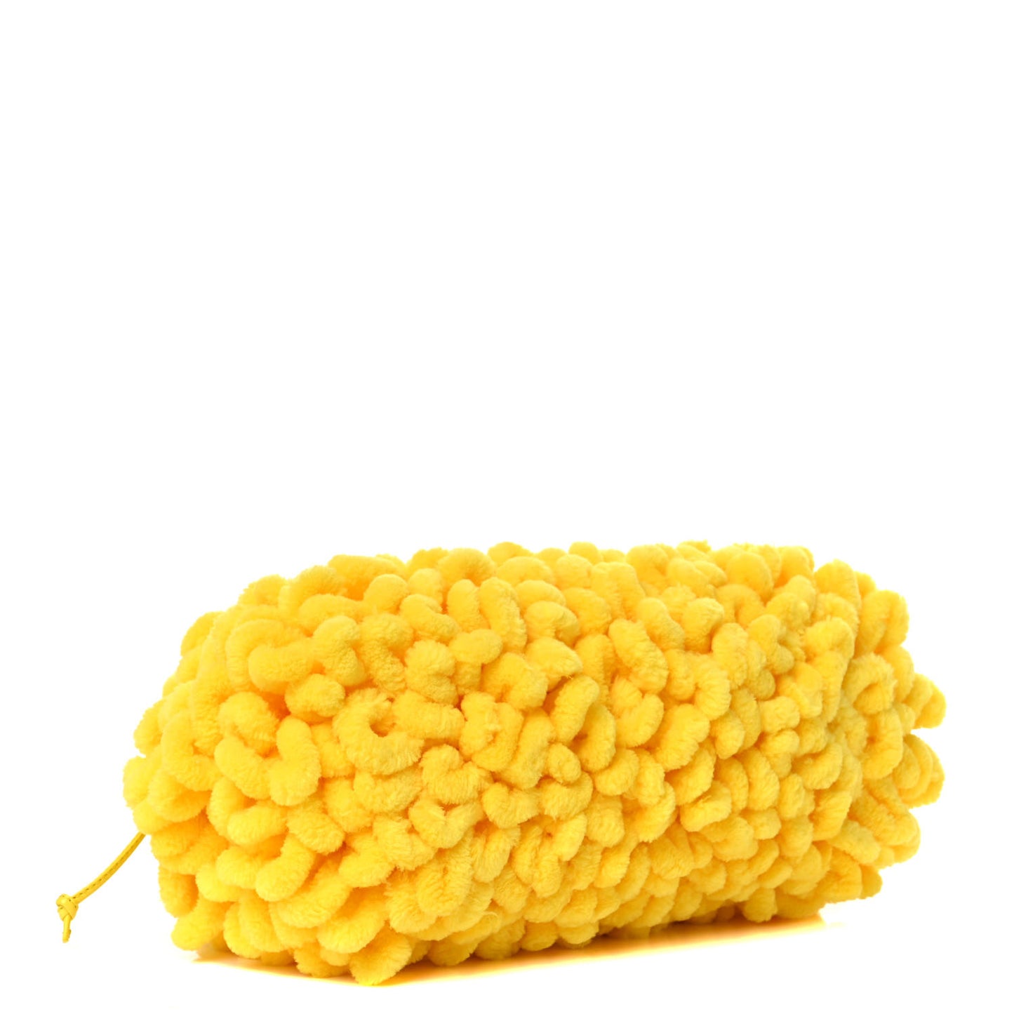 Chenille The Mini Pouch Lemon