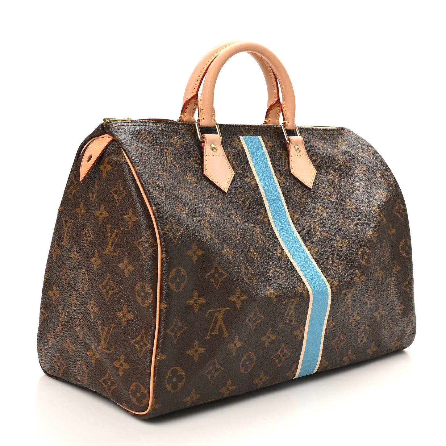 Monogram My LV Heritage Speedy 35 Ivory Blue