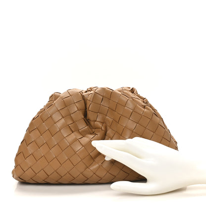 Bottega Veneta Nappa Intrecciato Teen Pouch Caramel 2 of 10