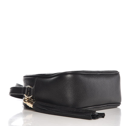 Gucci Pebbled Calfskin Small Soho Disco Bag Black 4 of 7
