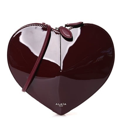 Alaia Patent Calfskin Le Coeur Bag Rouge Grenat 1 of 9