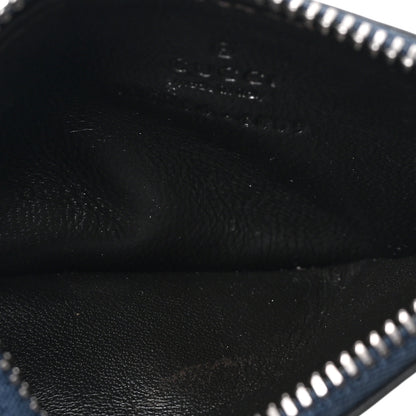 Gucci Guccissima Signature Coin Case Card Holder Blue 5 of 6