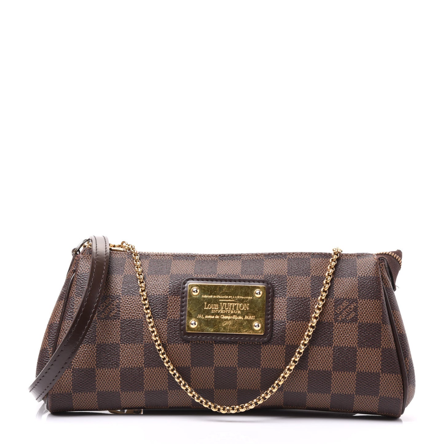 Damier Ebene Eva Clutch