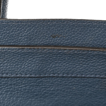 Celine Drummed Calfskin Mini Luggage Slate 7 of 11