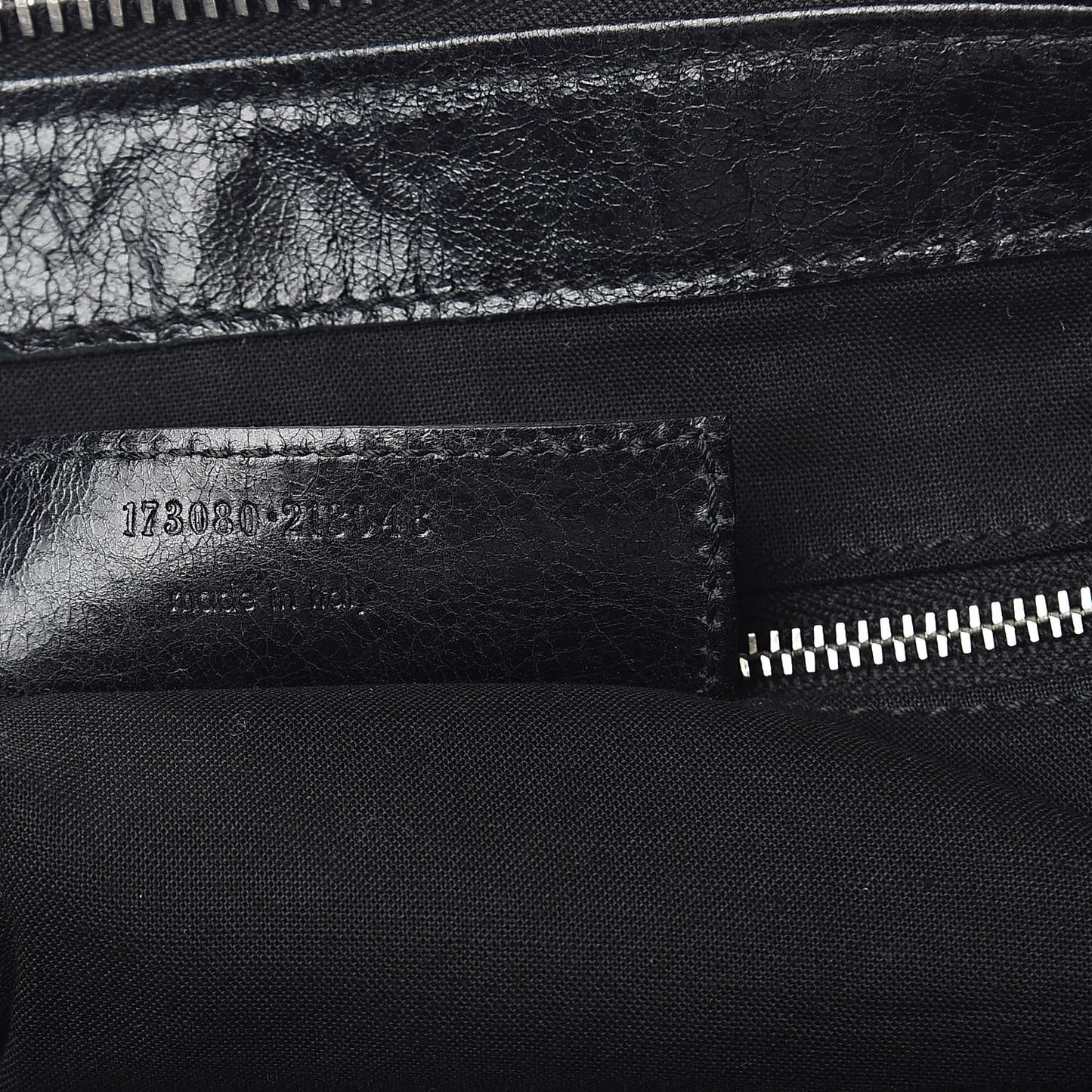 Agneau Giant 21 Silver Hardware Work Black