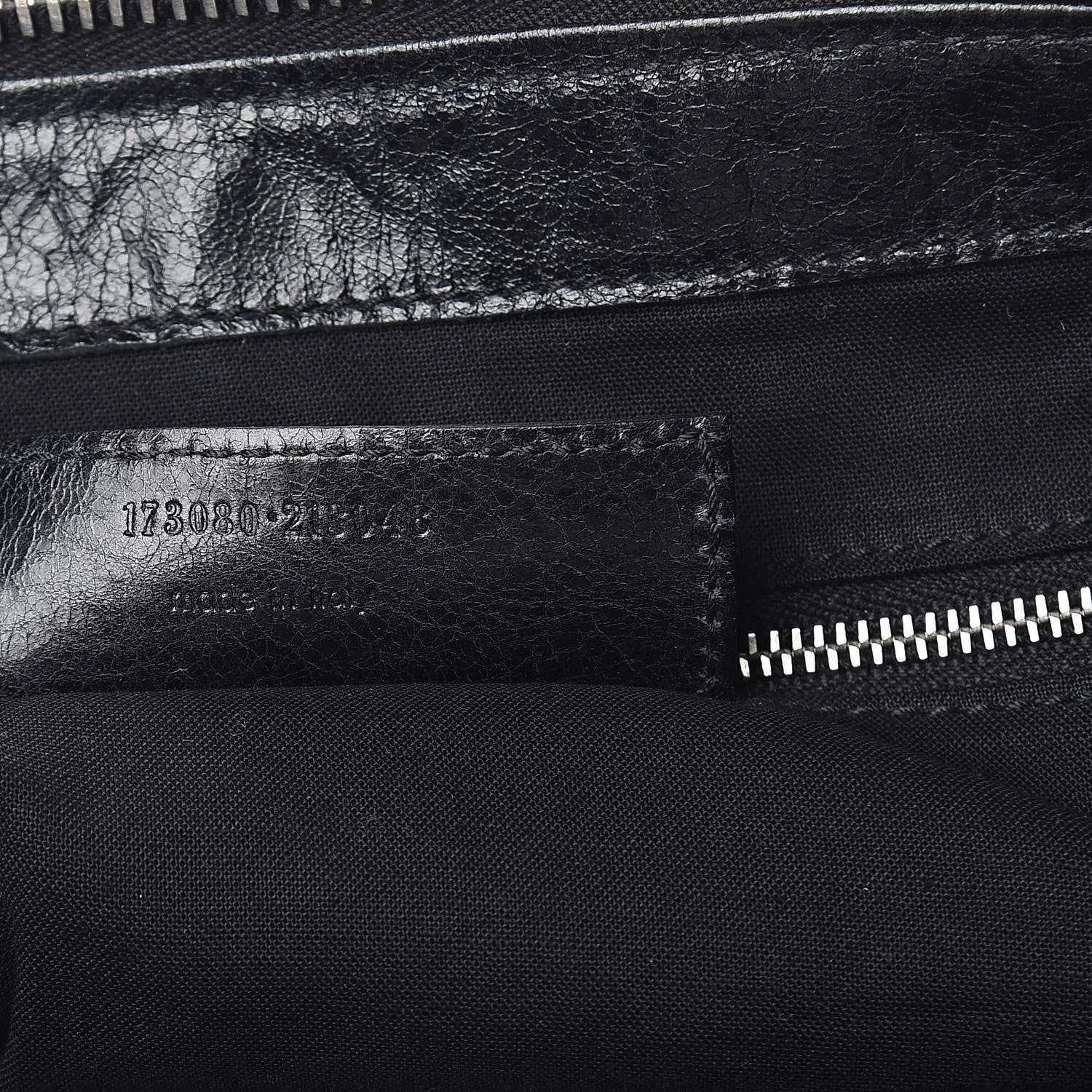 Balenciaga Agneau Giant 21 Silver Hardware Work Black 7 of 10
