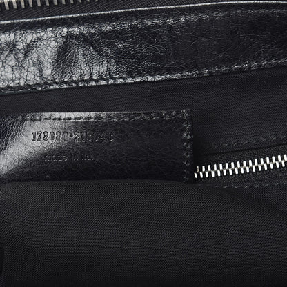 Balenciaga Agneau Giant 21 Silver Hardware Work Black 7 of 10