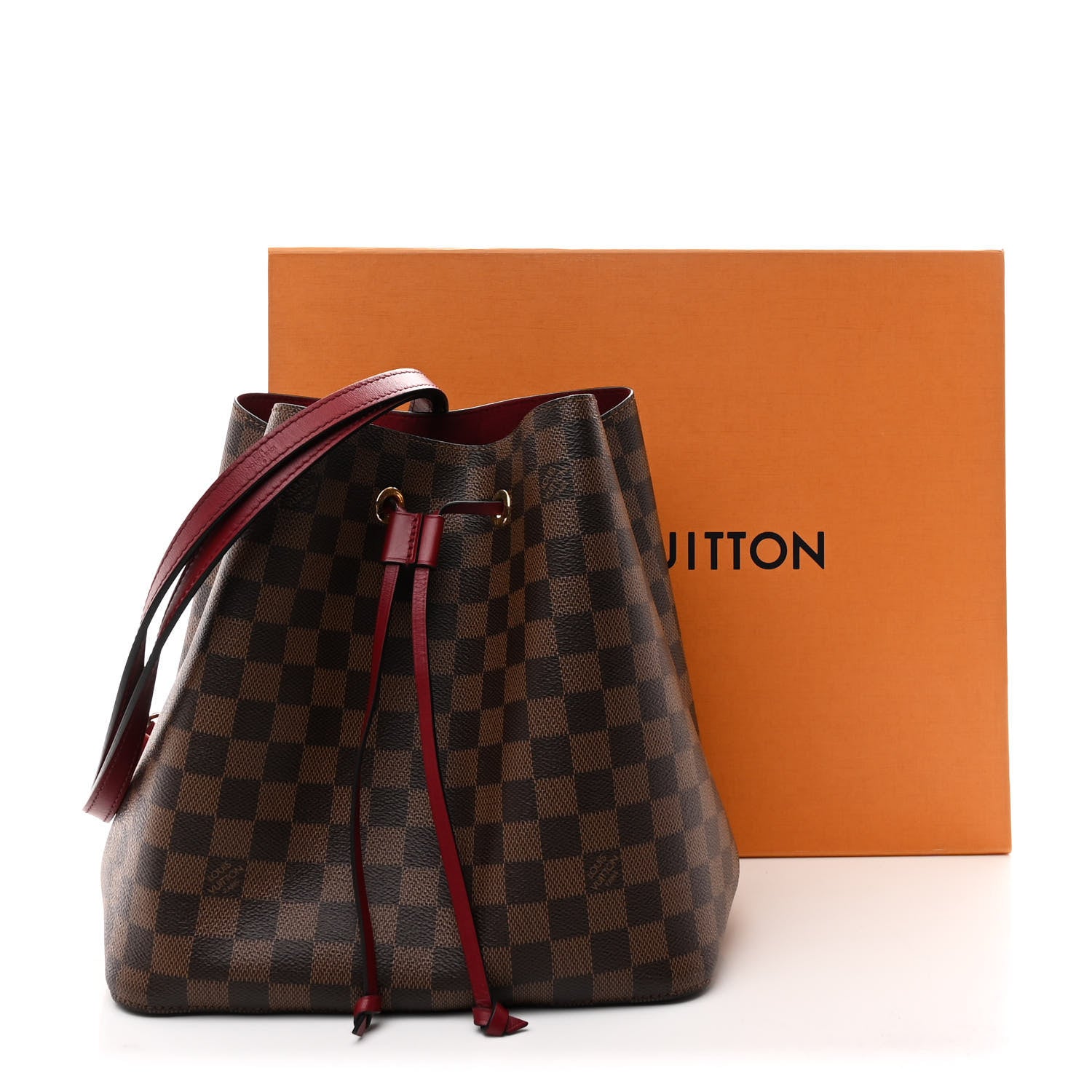 Louis Vuitton Damier Ebene Neonoe MM Cherry Berry 1844333