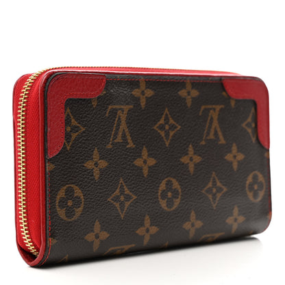 Louis Vuitton Monogram Retiro Zippy Wallet Cherry 3 of 13