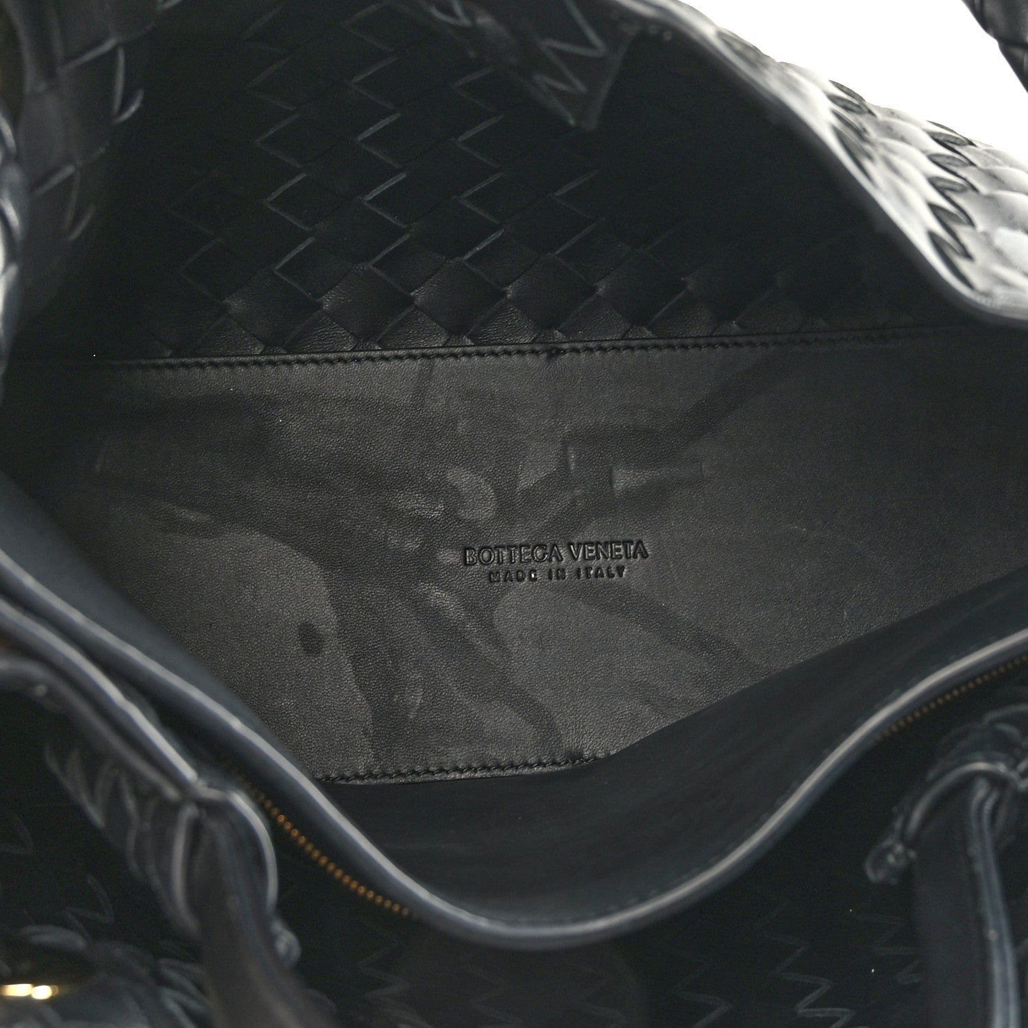 Bottega Veneta Nappa Intrecciato Medium Andiamo Shoulder Bag Black 5 of 8