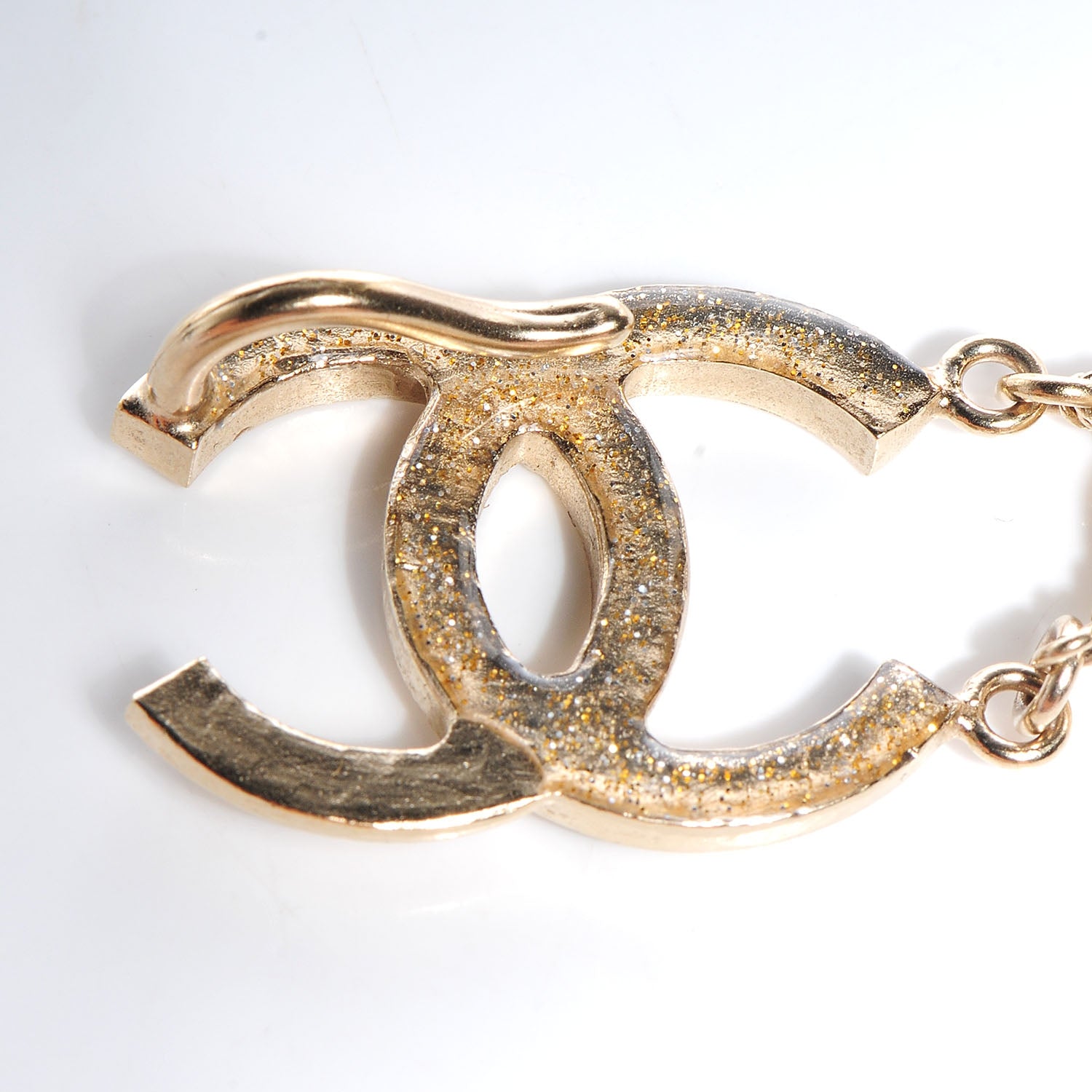 Chanel Pearl CC Beaded Belt Light Gold 5 of 7