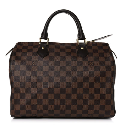 Louis Vuitton Damier Ebene Speedy 30 1 of 12