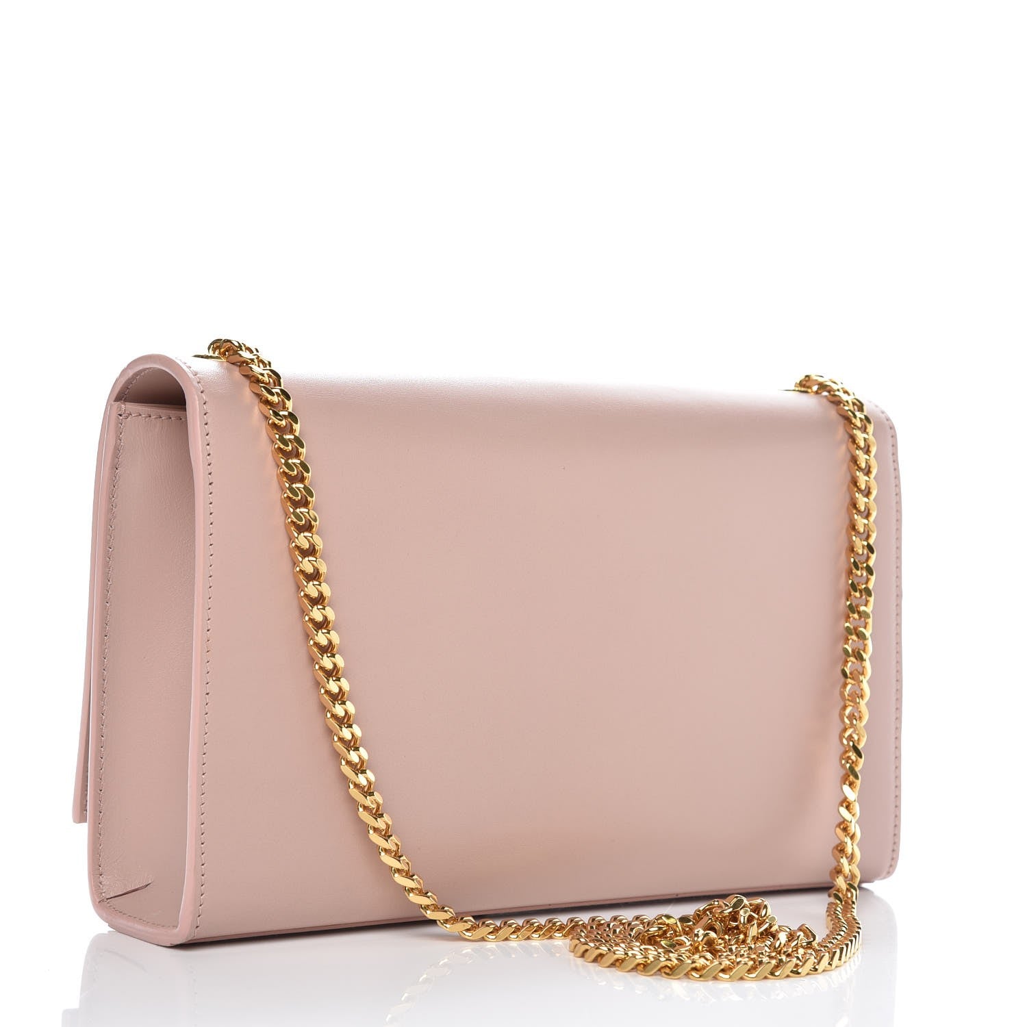 Saint Laurent Smooth Calfskin Medium Classic Monogram Kate Tassel Satchel Pink 3 of 7