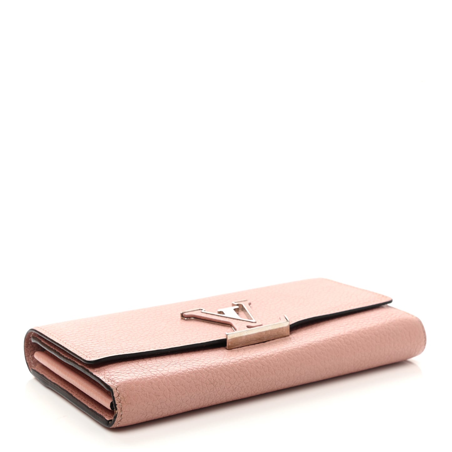 Taurillon Capucines Wallet Magnolia
