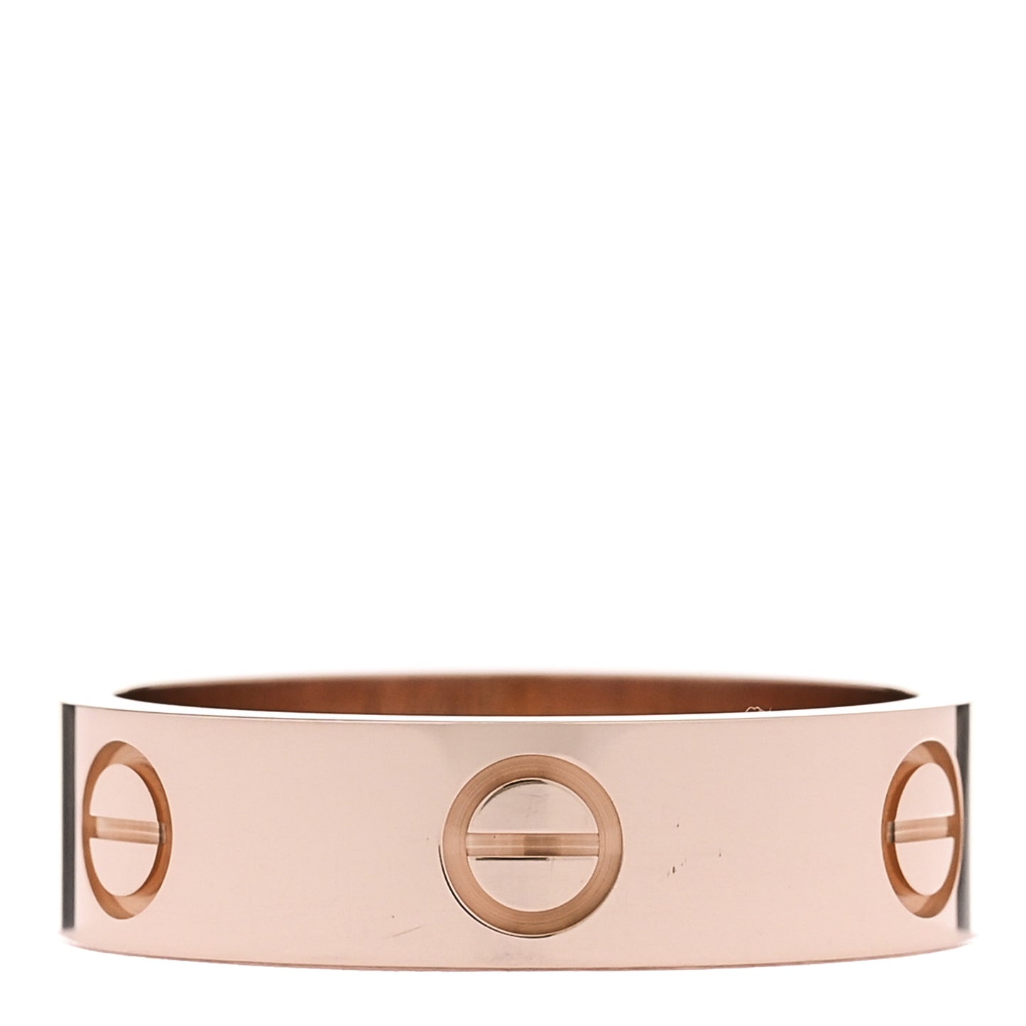 18K Pink Gold 5.5mm LOVE Ring 57 8
