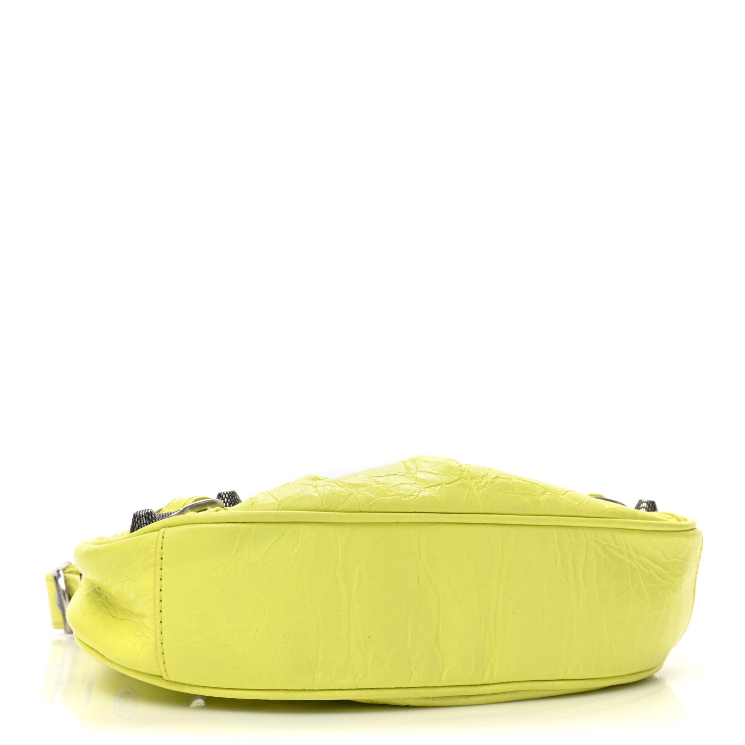Balenciaga Agneau Arena Le Cagole Shoulder Bag XS Lime 4 of 10
