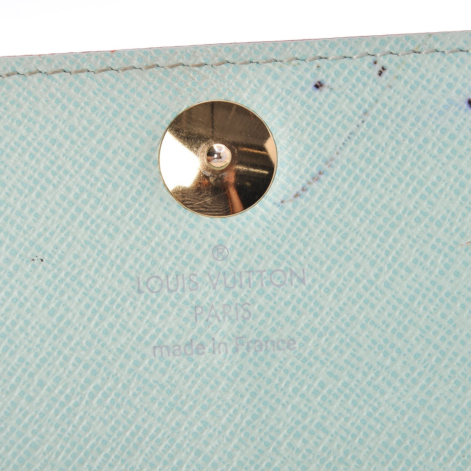 Louis Vuitton Monogram Multicolor Sarah Wallet White Anie 6 of 10