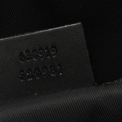Gucci Canvas Web Slim Belt Bag Black 7 of 10