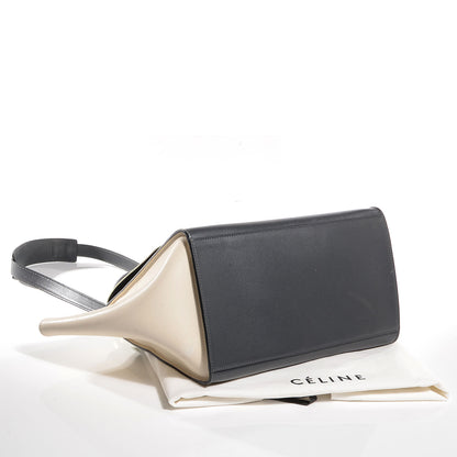 Celine Smooth Calfskin Medium Tri-Color Trapeze Pistachio 4 of 9