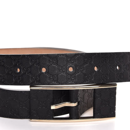 Gucci Microguccissima Belt 90 36 Black 5 of 6