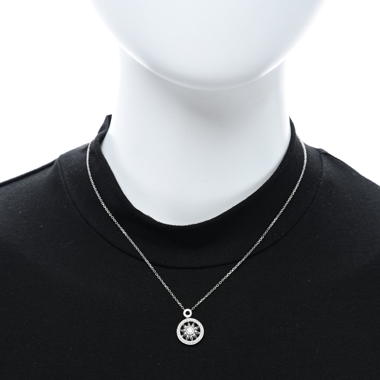 Platinum Diamond Winston Gates Pendant Necklace