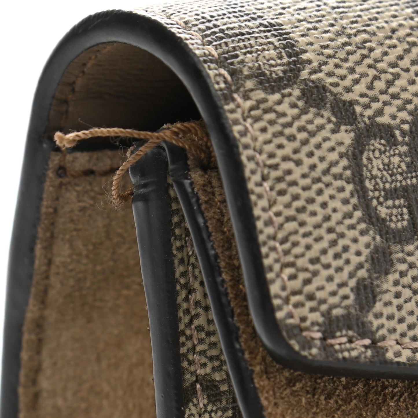 GG Supreme Monogram Super Mini Dionysus Shoulder Bag Taupe