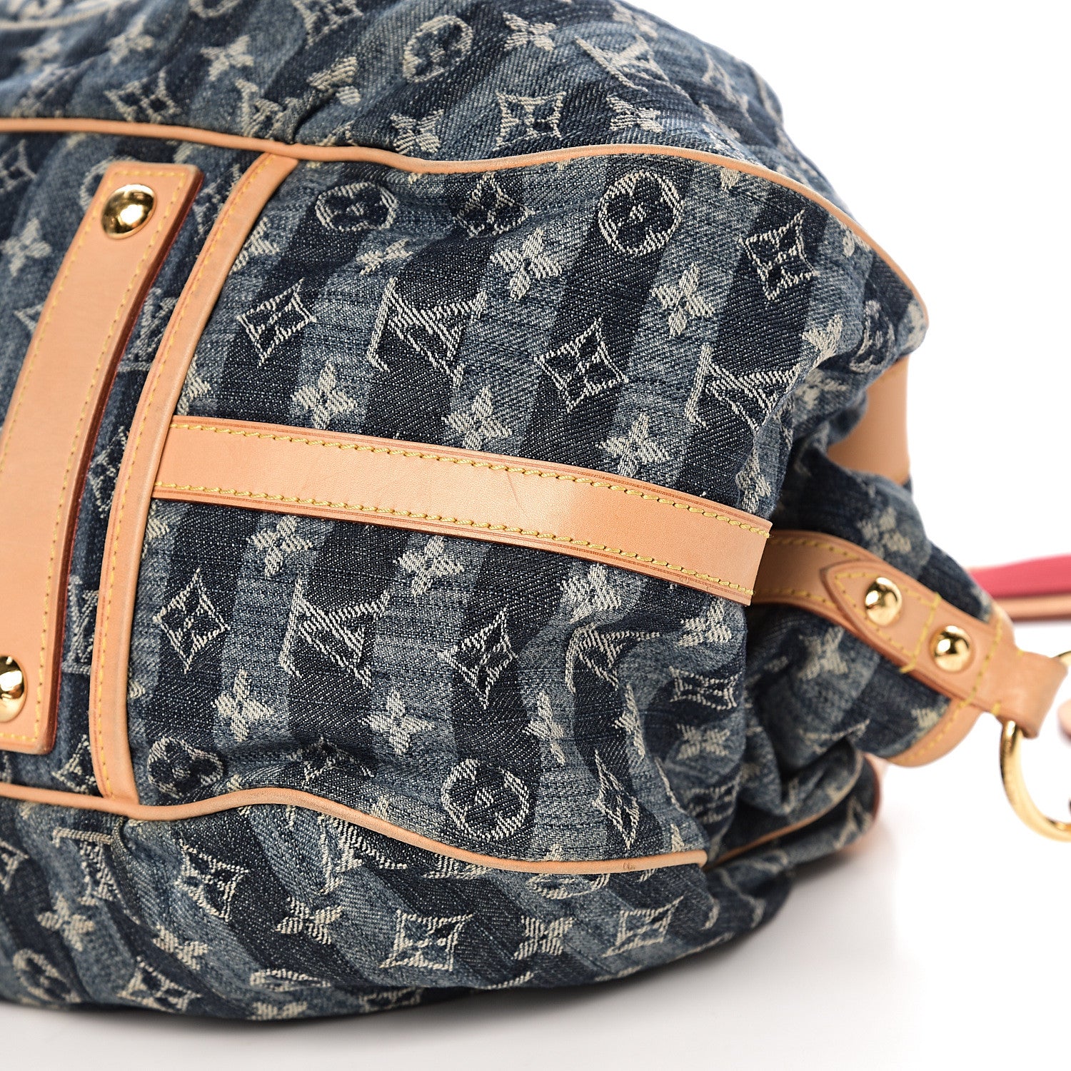Louis Vuitton Denim Raye Cabas GM 10 of 11