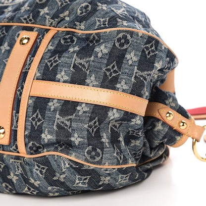 Louis Vuitton Denim Raye Cabas GM 10 of 11