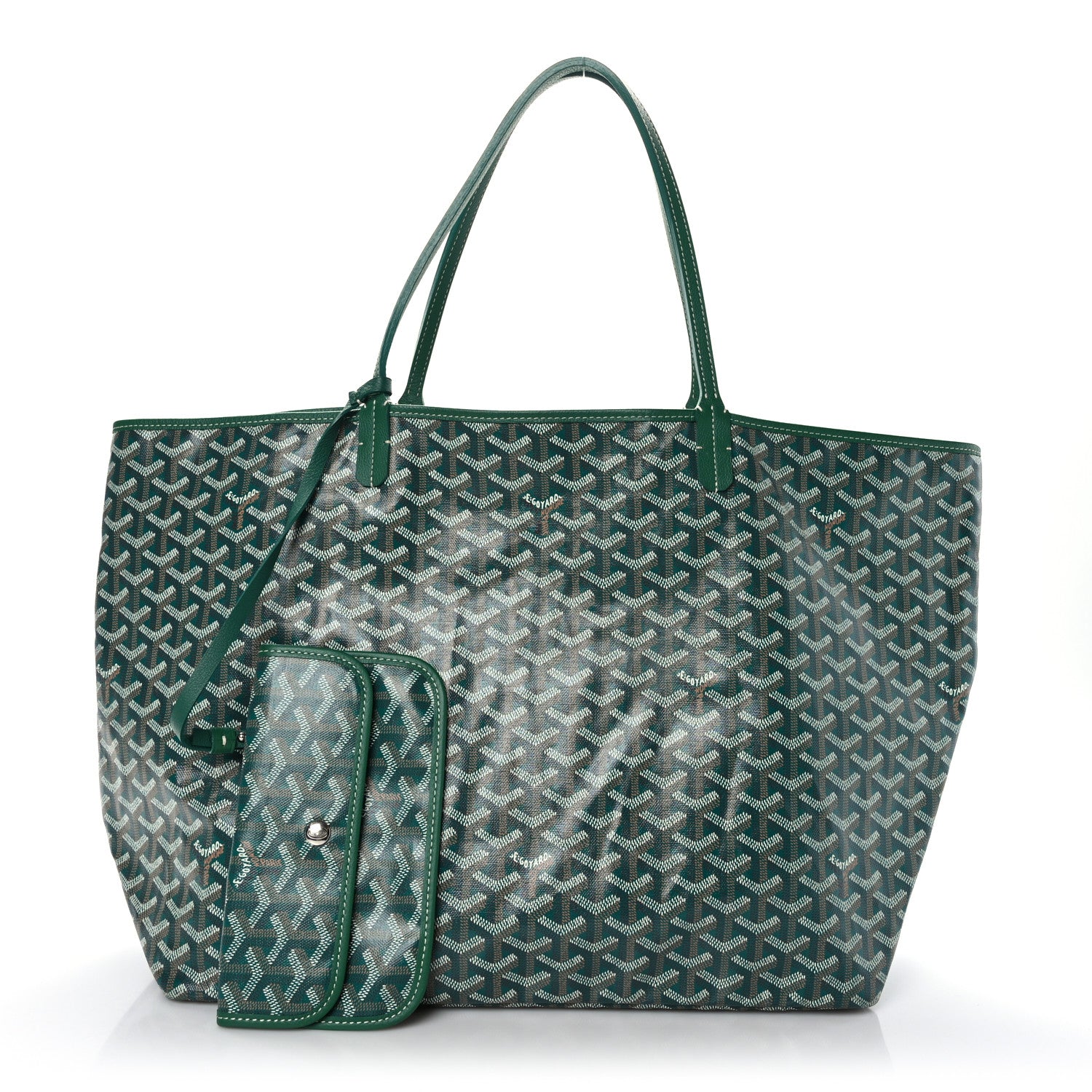 Goyard Goyardine Saint Louis GM Green 3 of 10