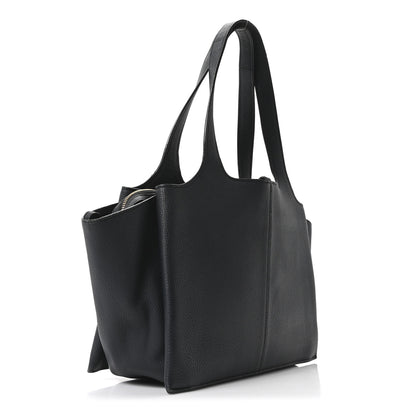 Celine Smooth Calfskin Small Tri-Fold Bag Black 3 of 9
