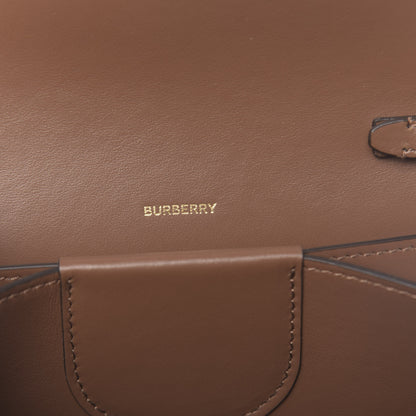 Burberry Suede Calfskin Large Jessie Chain TB Bag Biscuit 6 of 9