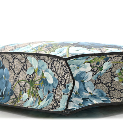 Gucci Soft GG Supreme Monogram Blooms Vertical Tote Blue 10 of 10