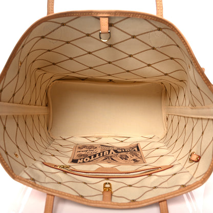 Louis Vuitton Damier Azur Summer Trunks Neo Neverfull MM 5 of 9