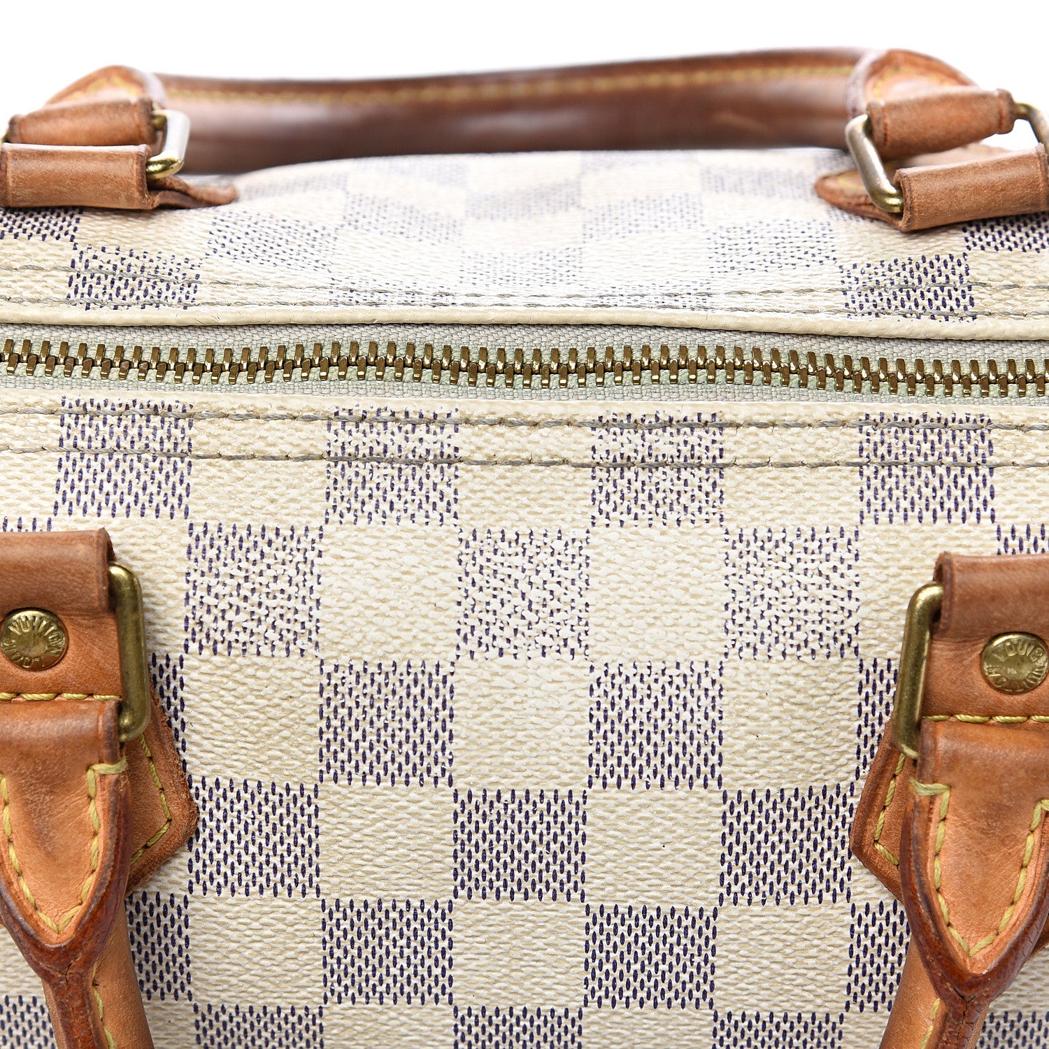 Louis Vuitton Damier Azur Speedy 30 15 of 19