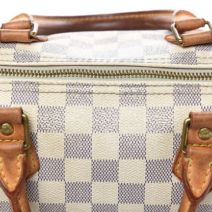 Louis Vuitton Damier Azur Speedy 30 15 of 19