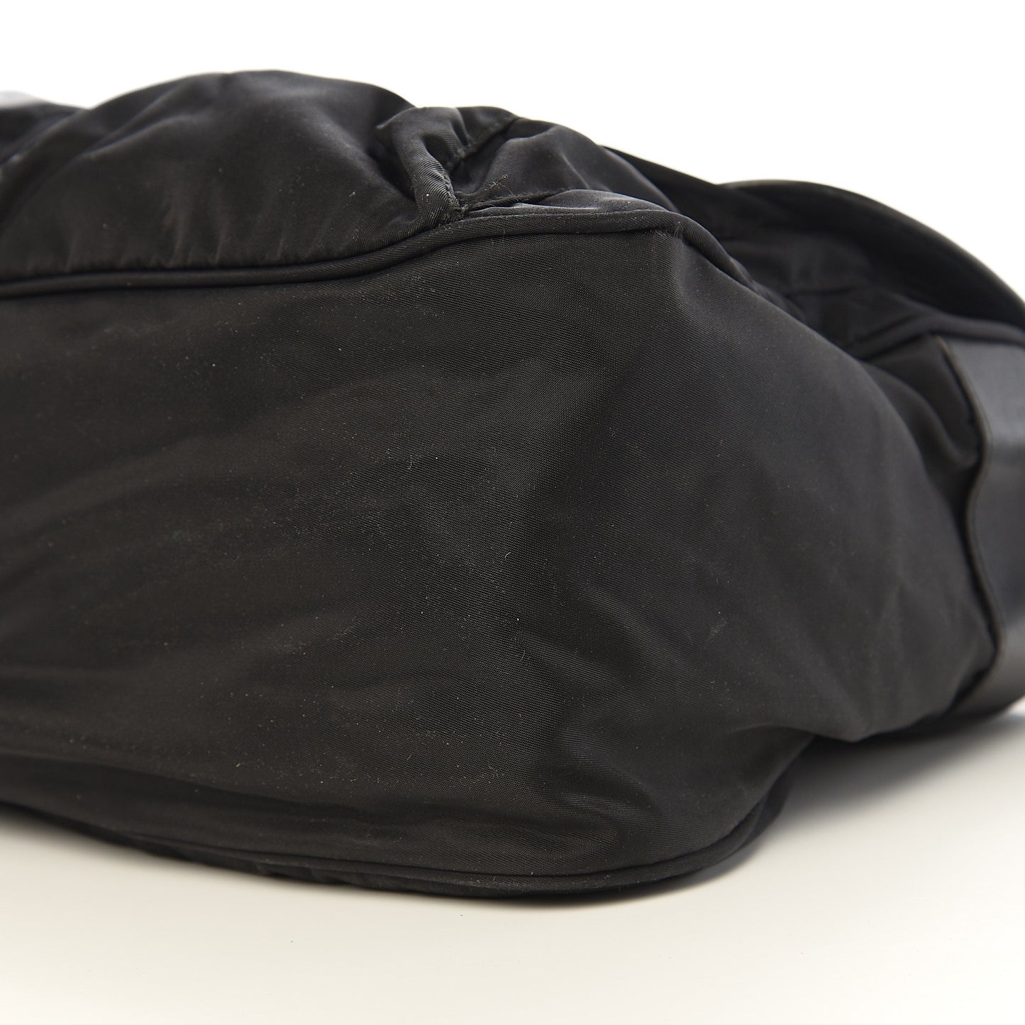 Nylon Vela Sport Messenger Bag Black