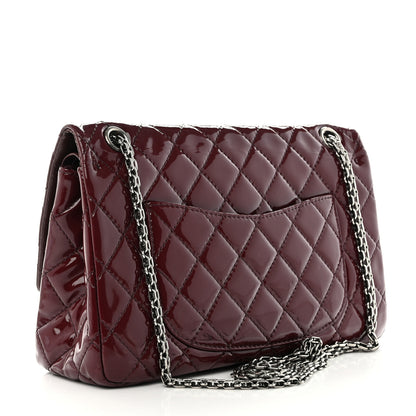 Chanel Patent Quilted 2.55 Reissue 226 Flap Burgundy 3 of 11