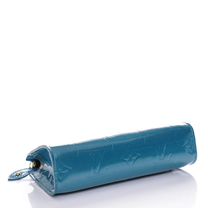 Louis Vuitton Vernis Trousse Cosmetic Pouch Blue Galactic 4 of 6